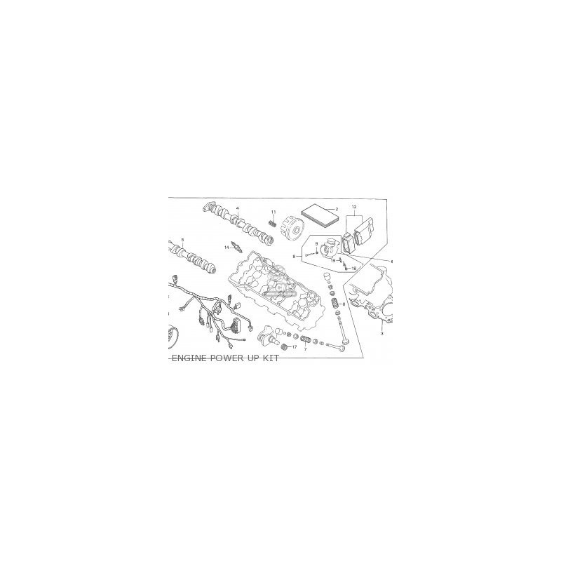 Joint Culasse HRC CBR600FX-1999/00 - 12253-NL3-620