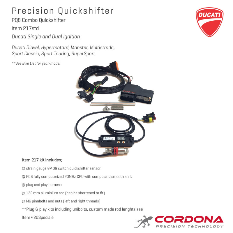 Cordona Quickshifter Ducati Multistrada 1100 - 217