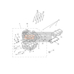 Joint Embase Triumph Street Triple 765/ Moto2